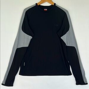 NOS Icebreaker Men L Bodyfit 260 Merino Wool LS Midweight Base Layer Thermal Top